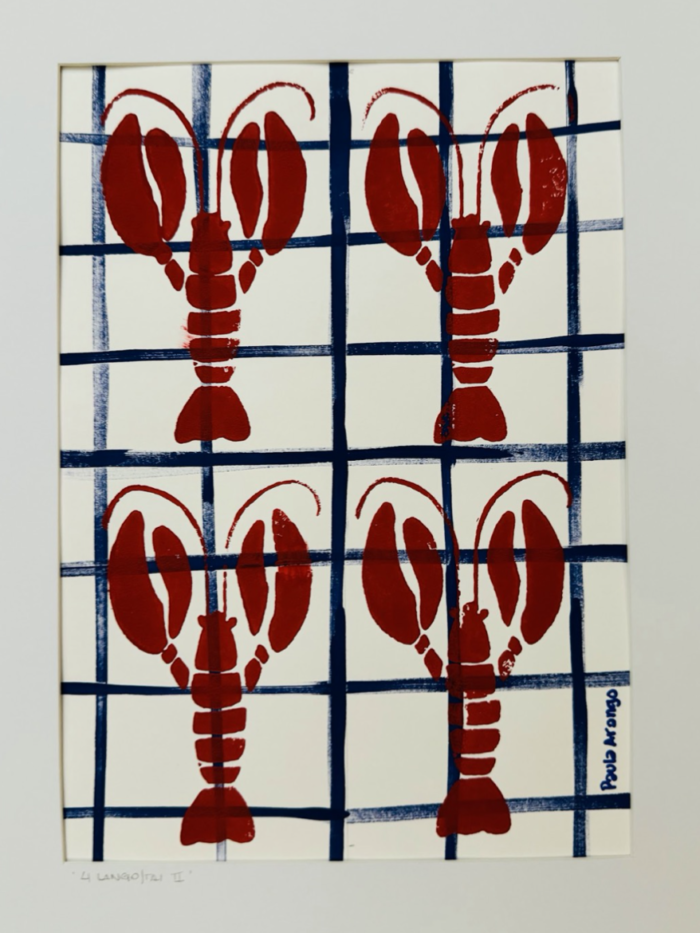 Cuatro langostas II