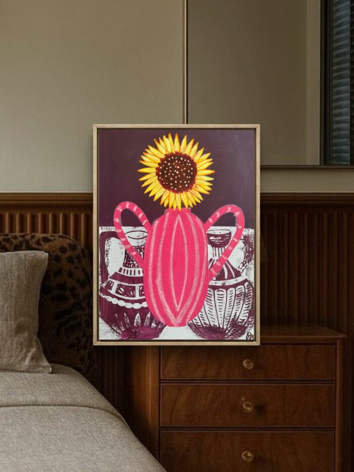 Pink vase 5/100