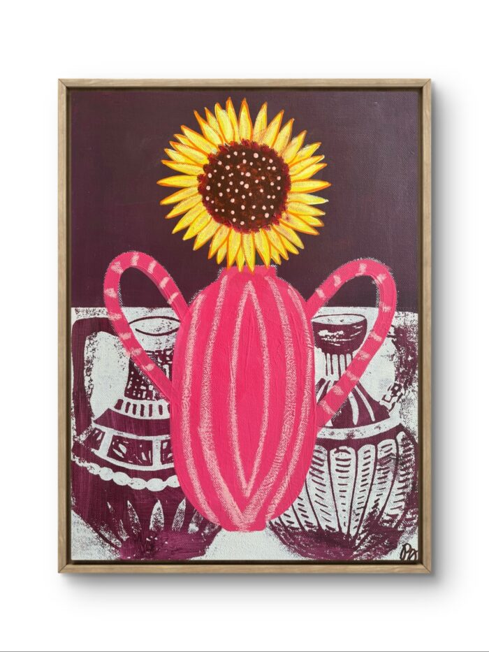 Pink vase 5/100