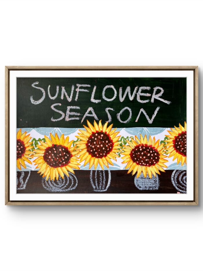 Sunflower season I 30/100