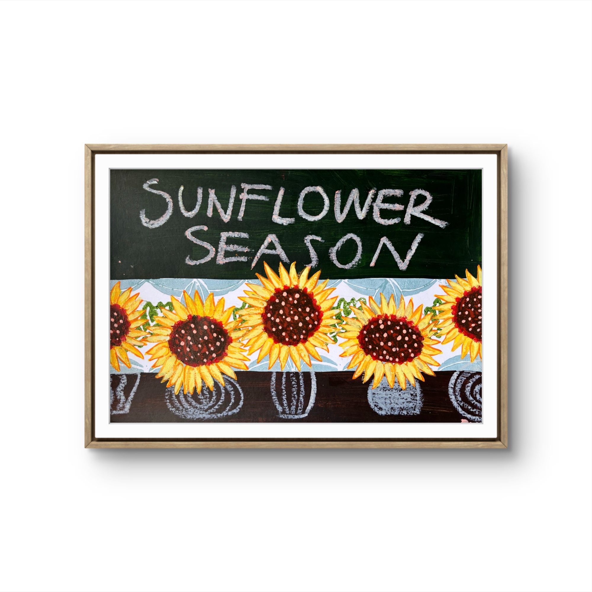 Sunflower season I 30/100