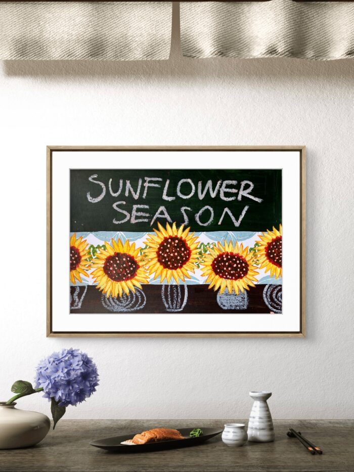 Sunflower season I 30/100