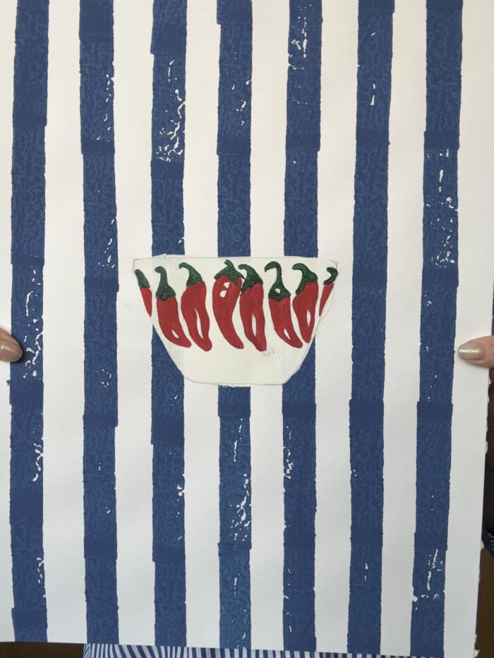 Striped chilli pepper